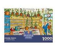 Taller de Corte de Claves Caótico Puzzle De Madera Impermeable DIY Puzzles De 1000 Piezas Regalos para Adultos Divertido Rompecabezas Decoración del Hogar