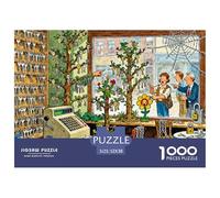 Taller de Corte de Claves Caótico Puzzle De Madera Impermeable Puzzles De 1000 Piezas para Adultos Divertido Rompecabezas Juegos Desafiantes