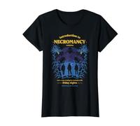Taller de nigromancia Nigromante Oculto pagano Sobrenatural Camiseta gráfica económica, Mujer, Negro, XS