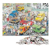 Taller de reparación de automóviles Puzzles Adultos 300 Piezas Educational Game Juego De Rompecabezas para Decoración del Hogar Cumpleaños Stress Relief Toy 300pcs (40x28cm)
