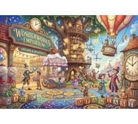 Taller del Bosque de Maravillas Puzzle De Madera 1000 Piezas Adultos Y Niños,Madera,Desafío,Regalo Ideal,Relax,Deco Pared,Reto,14 Años+,Anti-estrés,Educativo,Rompecabezas (75x50cm)