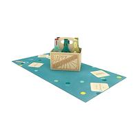 Taller gráfico | Pretty Pop Up tarjeta | tridimensional | Happy Beersday