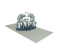 Taller gráfico | Pretty Pop Up Tarjeta | tridimensional |Mejor papá del mundo