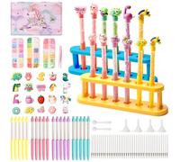 Taller Laboratorio de Boligrafos Fabrica Pen Creator Studio Juego Hacer Crear Tus Rotuladores Creador Bolis Fábrica Bolígrafos Propios Kit Recambio DIY Regalo Juguetes para Niños a partir de 6 Años