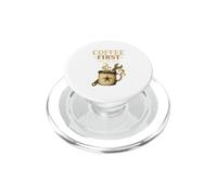 Taller mecánico de Llave de Cambio de café. PopSockets PopGrip para MagSafe