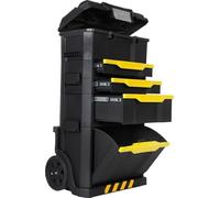 Taller móvil modular - espacio de trabajo adaptable con estructura robusta, múltiples compartimentos y fácil transporte para herramientas y equipos. #