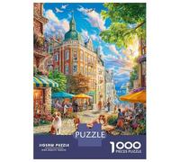 Tallin_ Estonia Puzzle 1000 Piezas para La Familia-Rompecabezas Difícil, Apto para Adultos Y Adolescentes A Partir De 14 Años 70x50cm/1000pcs