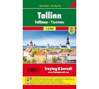 Tallinn, Stadtplan 1:10.000, City Pocket + The Big Five