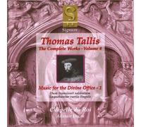 Tallis: Complete Works, Vol 4 - Music for the Divine Office, 1 /Chapelle du Roi ??? Dixon by Thomas Tallis (2003-09-22)