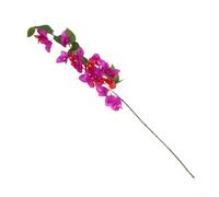 Tallos artificiales de buganvilla para hacer coronas, guirnaldas, guirnaldas y otras aplicaciones de diseño floral en interiores y exteriores (D)