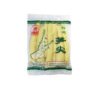 Tallos de bambú 400 g en bolsa al vacío, brotes de bambú crujientes para cocina asiática, salteados, ramen, curry y sopas