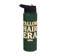 Tallow Hair Era Crunchy Beauty Humor Stainless Steel Insulated Water Bottle