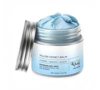 Tallow Honey Face Balm, Grass-Fed Beef Tallow with Methylene Blue & Copper Peptide, Natural Hydrating Moisturizer for Tightening and Firming