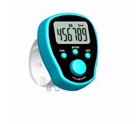 Tally Clicker - Pantalla LCD de dígitos, botón de reinicio instantáneo de 4,5 x 3,5 x 1,2 cm, banda ligera de , herramienta para análisis de tráfico Golf Score Cargo Dock Invento