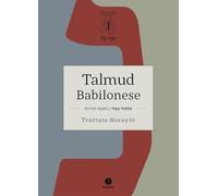 Talmud babilonese. Trattato Horayòt. (Istruzioni). Testo ebraico a fronte
