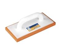 Talocha de goma esponja densa 280x140 mm, ideal para alisar superficies y aplicaciones de construcción y reparación.