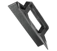 Talocha plástico para esquina mango redondo 36 cm. negra