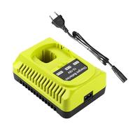 TALOEYH - Cargador de repuesto P117, cargador de batería compatible con RYOBI 12V-18V Li-ion & NI-Mh/NI-Cd batería P108 RB18L50 RB18L25 RB18L40 RB18L15 RB18L13 P107 Cargador