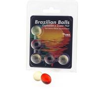 TALOKA - 5 BOLAS BRASILEIRAS GEL EXCITANTE EFEITO SUPER QUENTE