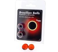 TALOKA - Bolas brasileñas de Gel excitante Efecto Calor Y FRÍO 2 Bolas