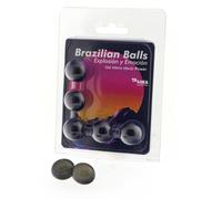TALOKA Gel Excitante Brazilian Balls - Experiencia Sensorial Única Con Aromatizante Intensivo