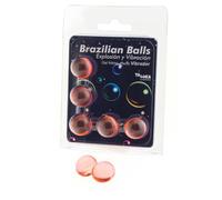 Diverty Sex Taloka Brazilian Balls Exciting Gel Efecto Vibrador 5uds