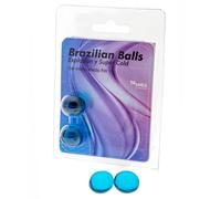 TALOKA Gel Excitante Efecto Frío - Estimulación Sensorial Con Dos Bolas Para Placer Intimo