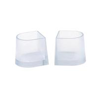 Talón Silenciador de PVC o | Claro for zapatos de boda: tacones(M)