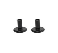 Talón Silenciador de TPU/PVC o | Tacón Multicolor Múltiples Tamaños o for Tacones(Black L)