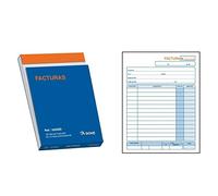 Talonario de Facturas DOHE 50068D 1/8 10 Piezas 100 Hojas