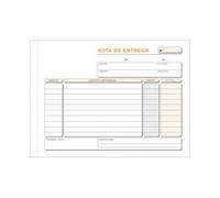 Talonario Entregas 153x109 T79 Apaisado Duplicado Autocopia (50 juegos), 5 unidades