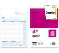 Talonario liderpapel albaran cuarto original y copia t215