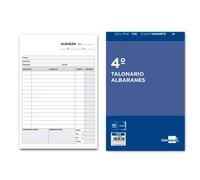 Talonario liderpapel albaran cuarto original y copia t215 - T215