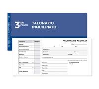 Talonario liderpapel inquili- nato tres del folio 107 -con condiciones - T107