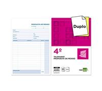 Talonario liderpapel pedidos cuarto original y copia t222