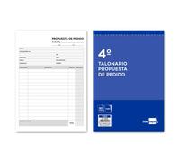 Talonario liderpapel pedidos cuarto original y copia t222 - T222