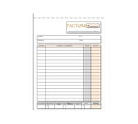 Talonario LOAN Facturas 4º Natural Duplicado T-63