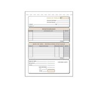 Talonario LOAN Orden Trabajo 4º Natural Simple T-135