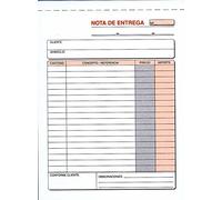 Talonario PRAXTON Notas De Entrega 4º Duplicado, Pack x10