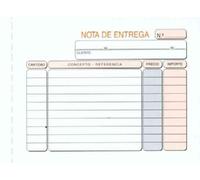 Talonario PRAXTON Notas De Entrega 8º Apaisado Duplicado