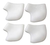 Taloneras de silicona ligeras, protectores profesionales elásticos, 2 pares transpirables, agarre versátil