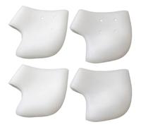 Taloneras de silicona transpirable, 2 pares, protectores profesionales y ligeros para un soporte versátil para los pies