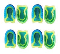 Taloneras para niños para el dolor de talón, deporte, absorción de golpes, inserciones de talón de gel ligeras para niños con talones sensibles, espolones taloneros, fascitis plantar o dolor de