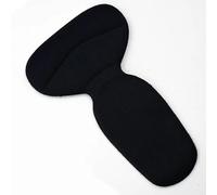 Taloneras Para Zapatos 1 par de pegatinas de esponja for el talón, plantillas, protectores de talón, tacones altos insertados en la almohadilla del talón Taloneras (Color : Black)