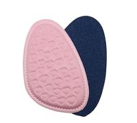 Taloneras Para Zapatos 2 pares de almohadillas de descompresión for los pies delanteros de mujer, tacones altos, medias plantillas ocultas, almohadillas for aliviar el dolor Taloneras (Color : Pink-R