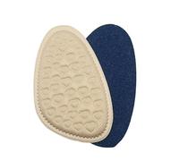 Taloneras Para Zapatos 2 pares de tacones altos for mujer, plantilla frontal insertada con media plantilla, cómoda almohadilla for el cuidado de los pies Taloneras (Color : Beige-R)