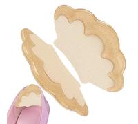Taloneras para zapatos demasiado grandes,Tacones para zapatos de mujer | 1 par de plantillas para zapatos sueltos,Protectores adhesivos para zapatos, suaves y sueltos, almohadillas antiburbujas para e