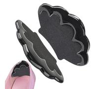 Taloneras para zapatos demasiado grandes,Tacones para zapatos de mujer,1 par de protectores de talón para zapatos - Almohadilla protectora femenina adhesiva para el talón, almohadillas acolchada