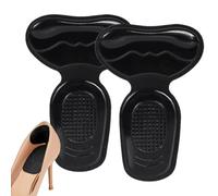 Taloneras para zapatos, taloneras para zapatos de mujer, Almohadilla de talón 2 en 1 antidesgaste de código reducido, Almohadillas de silicona cómodas para el talón, almohadillas para los talones, par