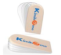 Taloneras Silicona Fascitis Plantar - Kimihome Plantillas de aumento de altura, Altura Ajustable, Plantillas de Silicona para Hombre y Mujer (4 Layers,36-40)